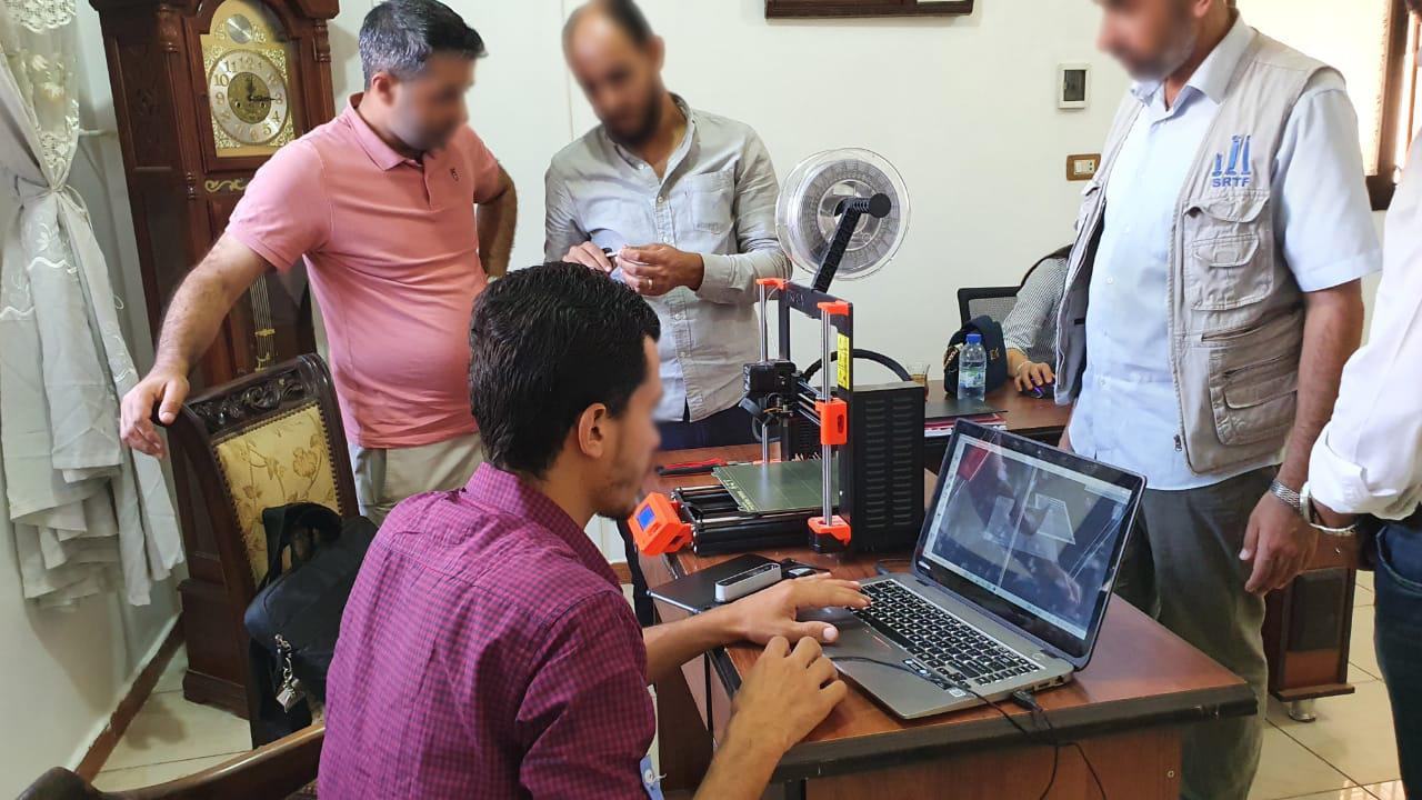 Establishing Three Prosthetics Centers in Northeast Syria