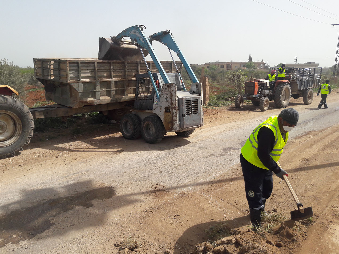 Solid Waste Management in six Communities in Dar’a Governorate