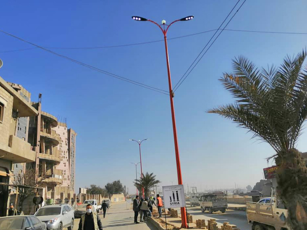 Restoration of Urban Lighting in Ar-Raqqa City - Phase I