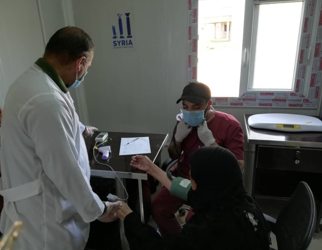 الاستجابة الطارئة لـمكافحة انتشار فيروس كورونا في محافظة الرقة